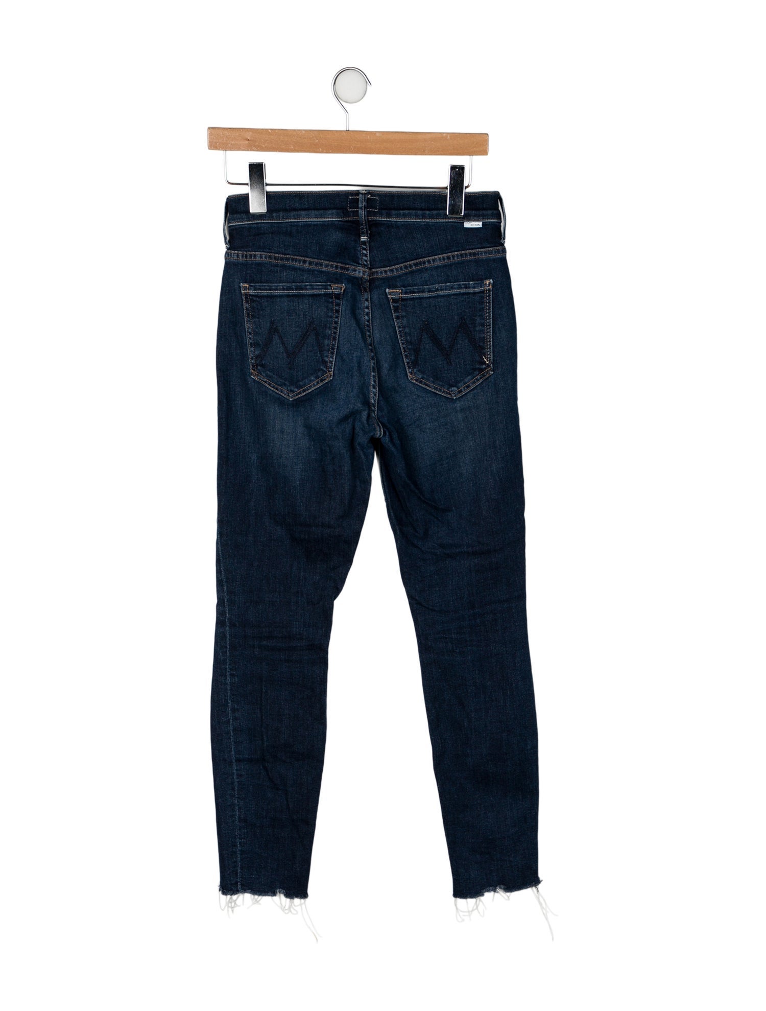 Mother Mid-Rise Skinny Leg Jeans