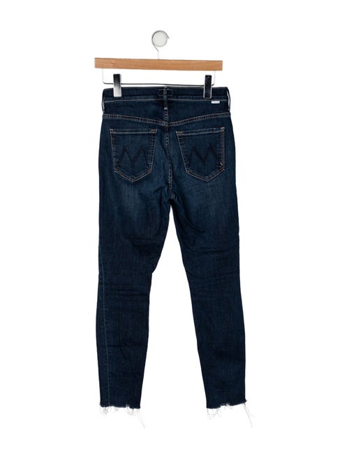 Mother Mid-Rise Skinny Leg Jeans