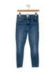 Mother Mid-Rise Skinny Leg Jeans