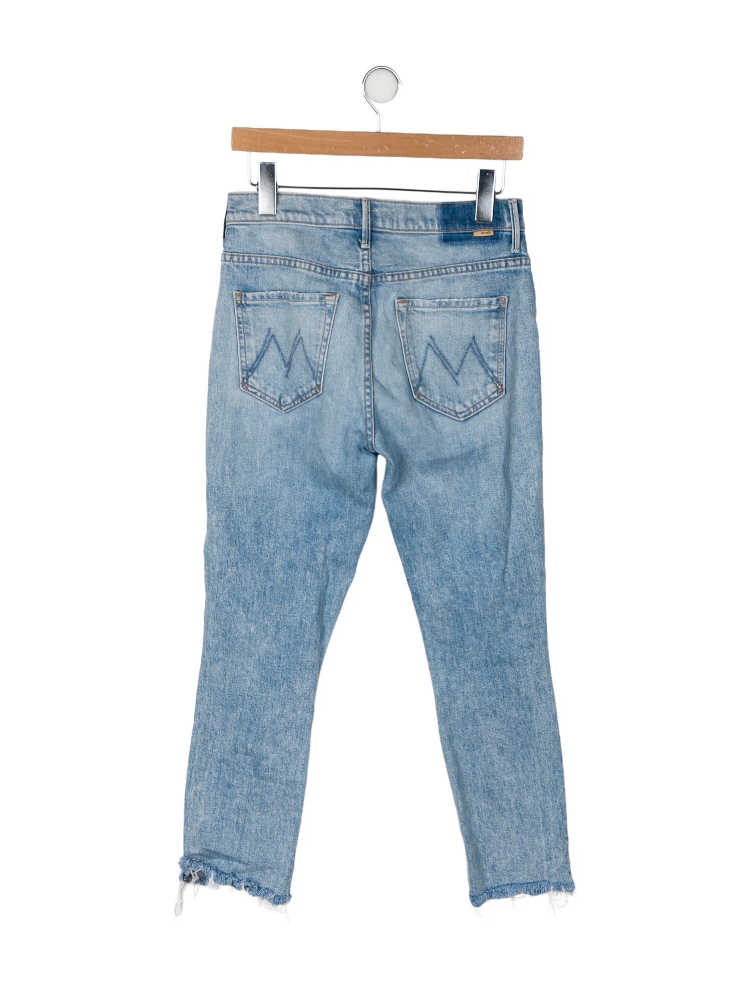 Mother Mid-Rise Skinny Leg Jeans