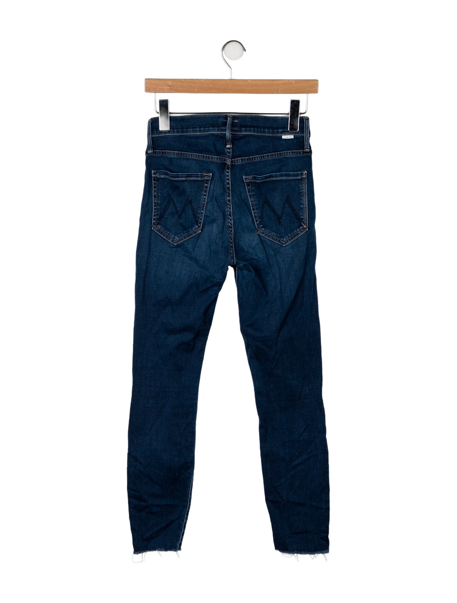 Mother Mid-Rise Skinny Leg Jeans