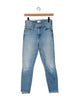 Mother Mid-Rise Skinny Leg Jeans