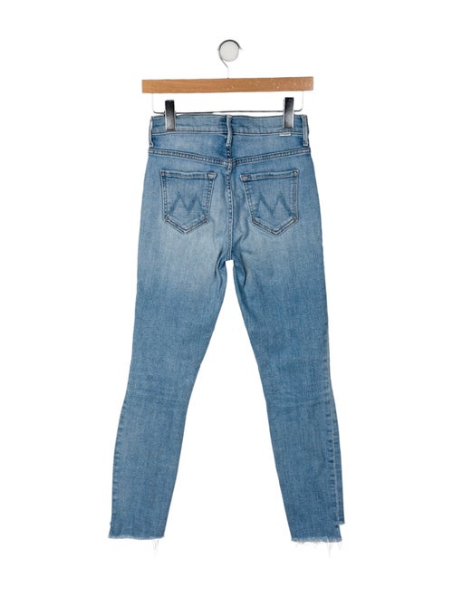 Mother Mid-Rise Skinny Leg Jeans