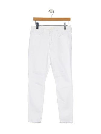 Mother Mid-Rise Skinny Leg Jeans