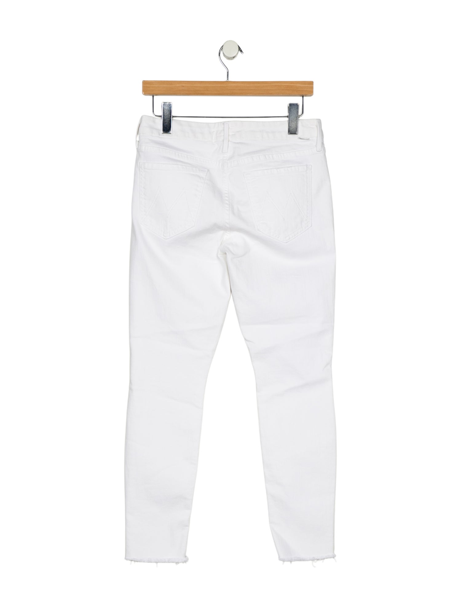 Mother Mid-Rise Skinny Leg Jeans