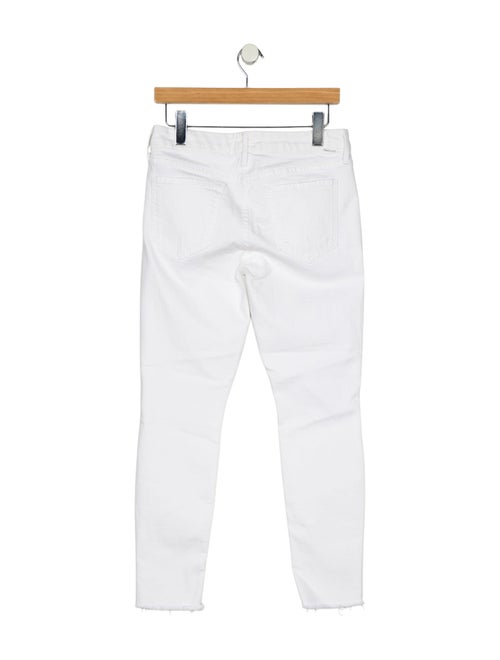 Mother Mid-Rise Skinny Leg Jeans