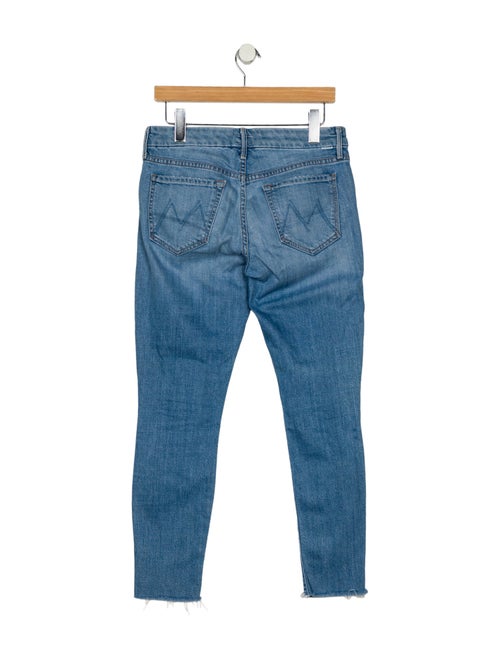 Mother Mid-Rise Skinny Leg Jeans