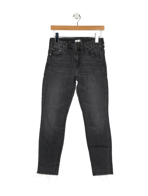 Mother Mid-Rise Skinny Leg Jeans