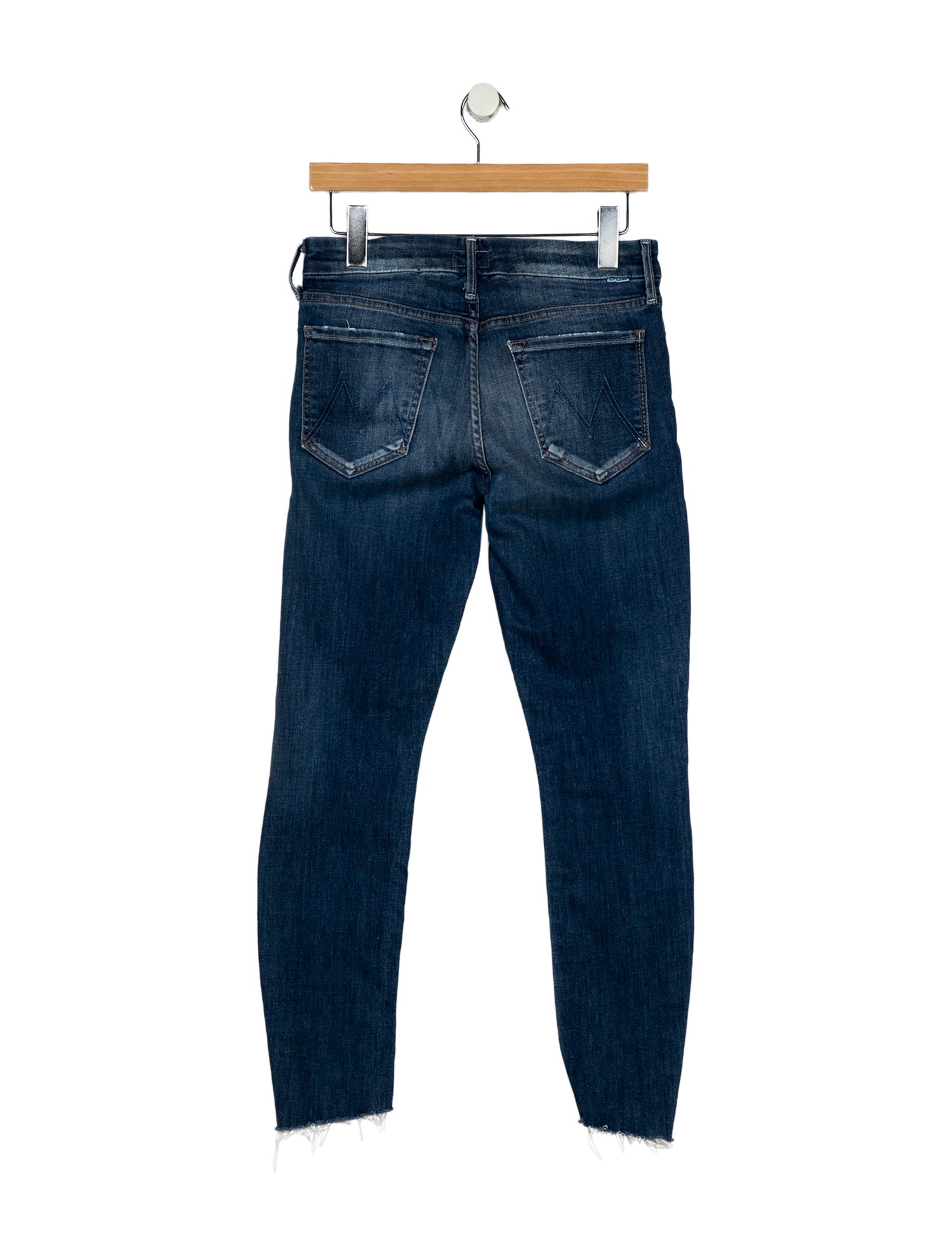 Mother Mid-Rise Skinny Leg Jeans