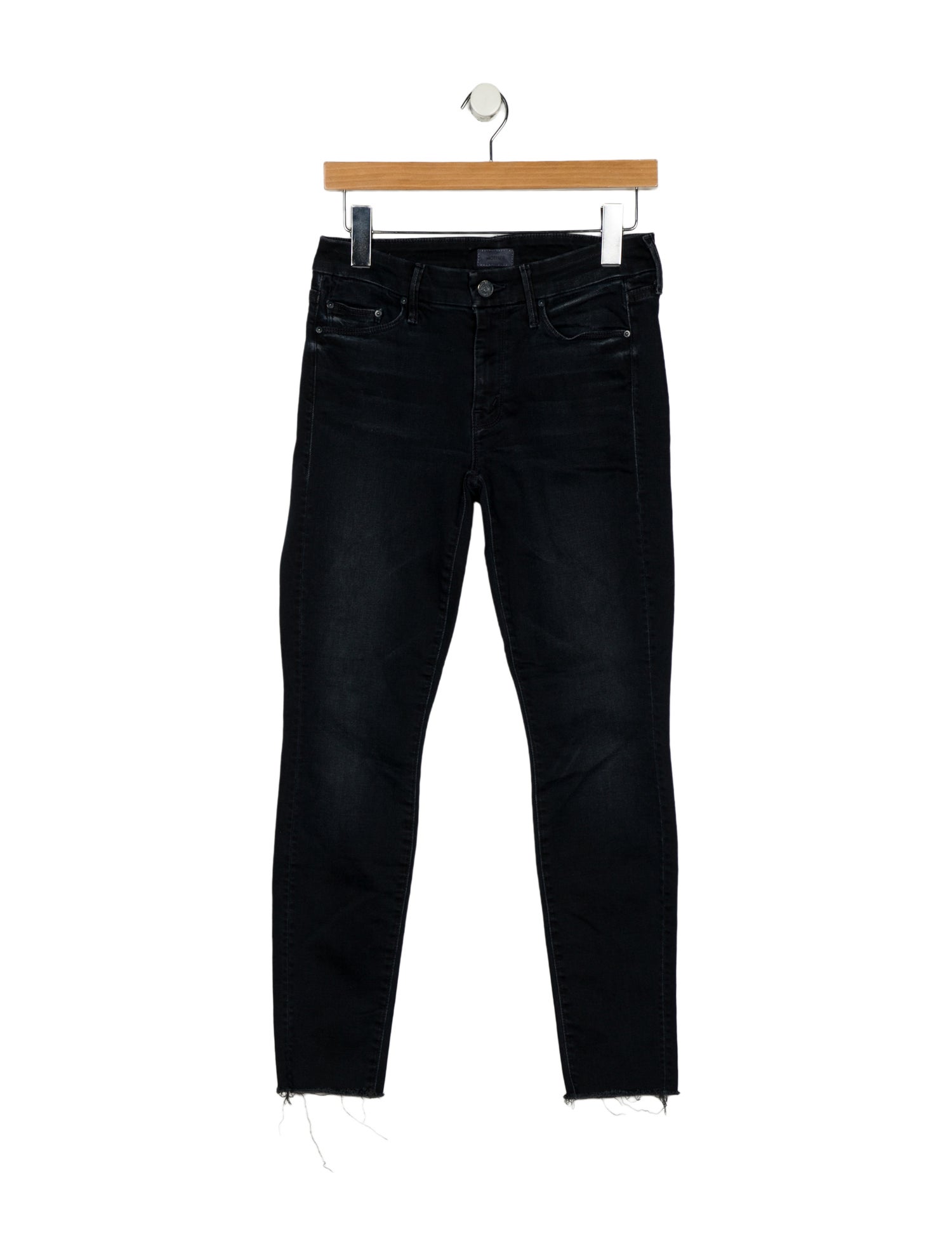 Mother Mid-Rise Skinny Leg Jeans