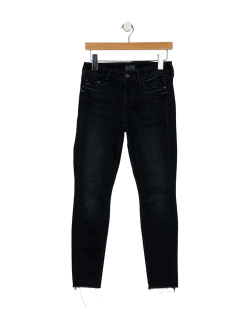 Mother Mid-Rise Skinny Leg Jeans