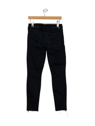 Mother Mid-Rise Skinny Leg Jeans