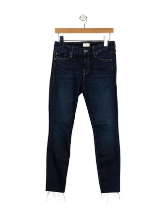 Mother Mid-Rise Skinny Leg Jeans