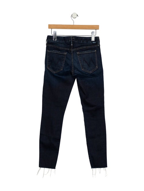 Mother Mid-Rise Skinny Leg Jeans