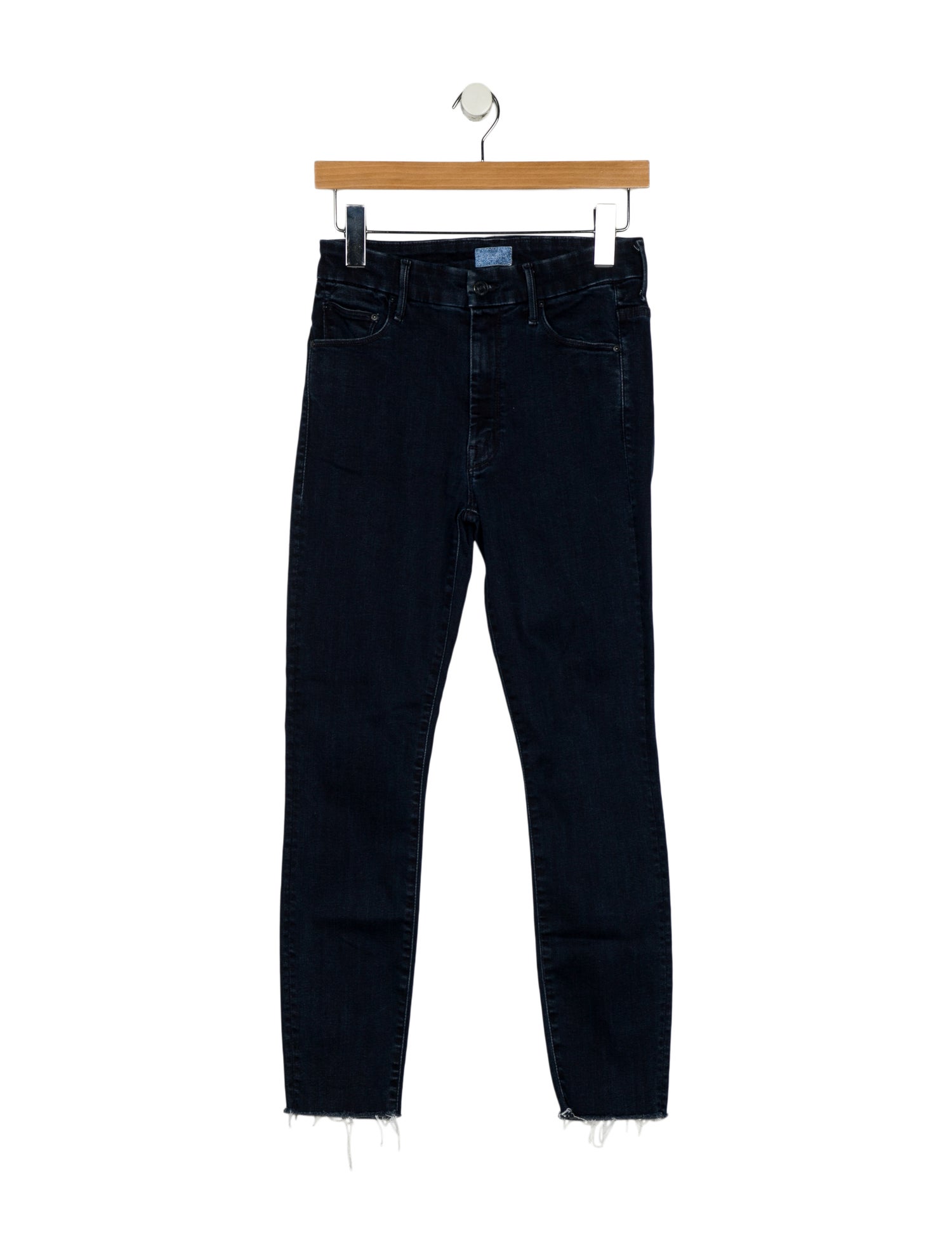 Mother Mid-Rise Skinny Leg Jeans