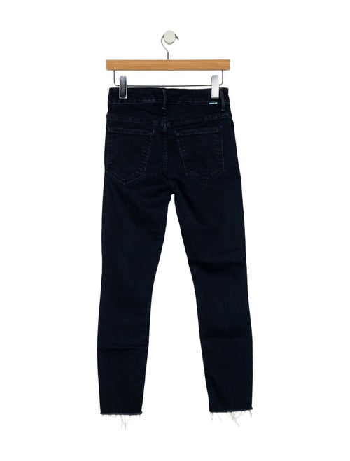 Mother Mid-Rise Skinny Leg Jeans