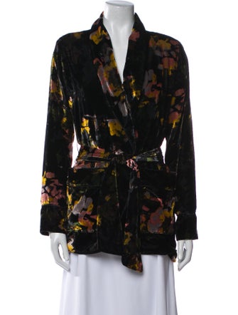 Mother Velvet Printed Robe