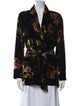 Mother Velvet Printed Robe