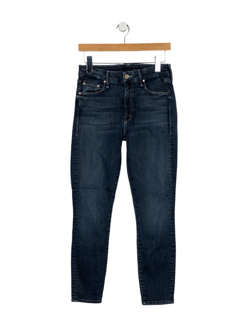 Mother Mid-Rise Skinny Leg Jeans
