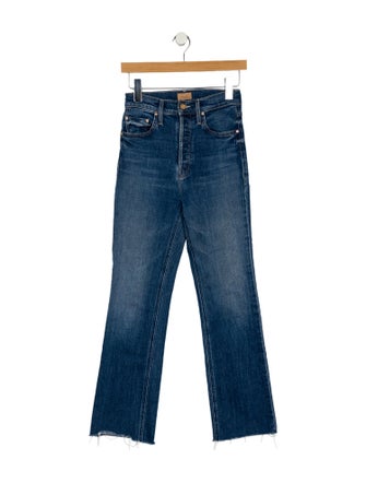 Mother High-Rise Straight Leg Jeans