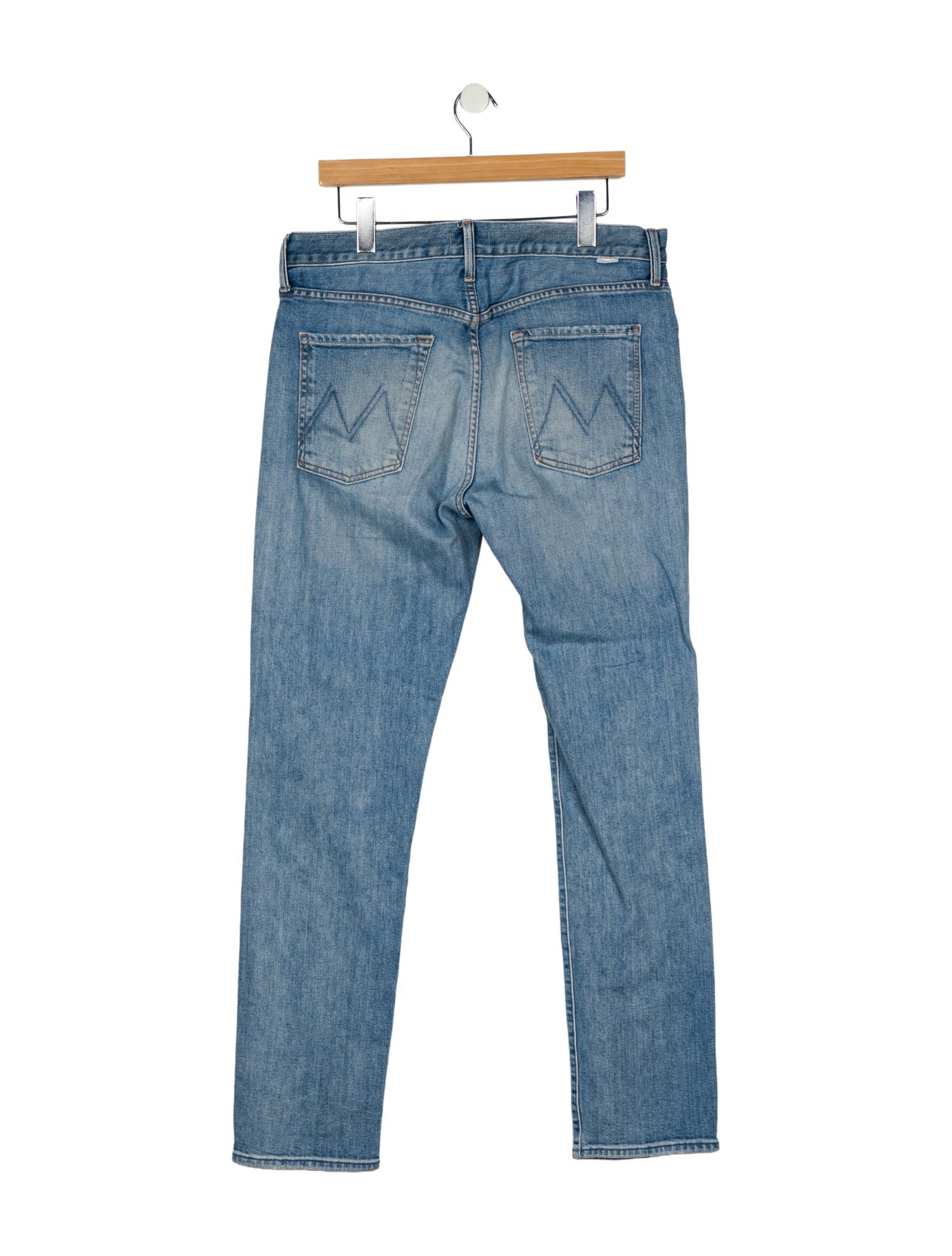 Mother High-Rise Straight Leg Jeans