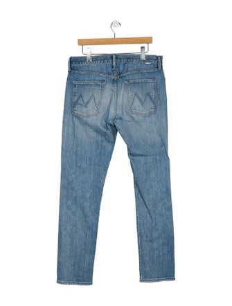 Mother High-Rise Straight Leg Jeans