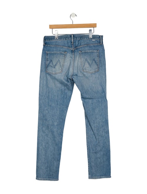 Mother High-Rise Straight Leg Jeans