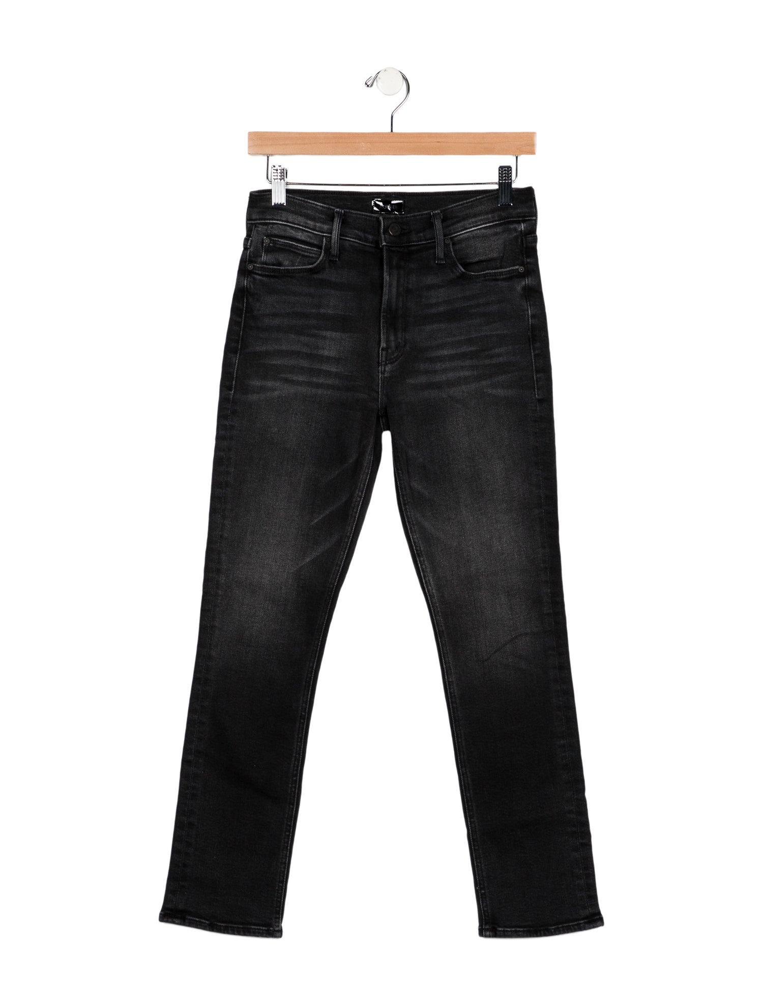 Mother Mid-Rise Skinny Leg Jeans