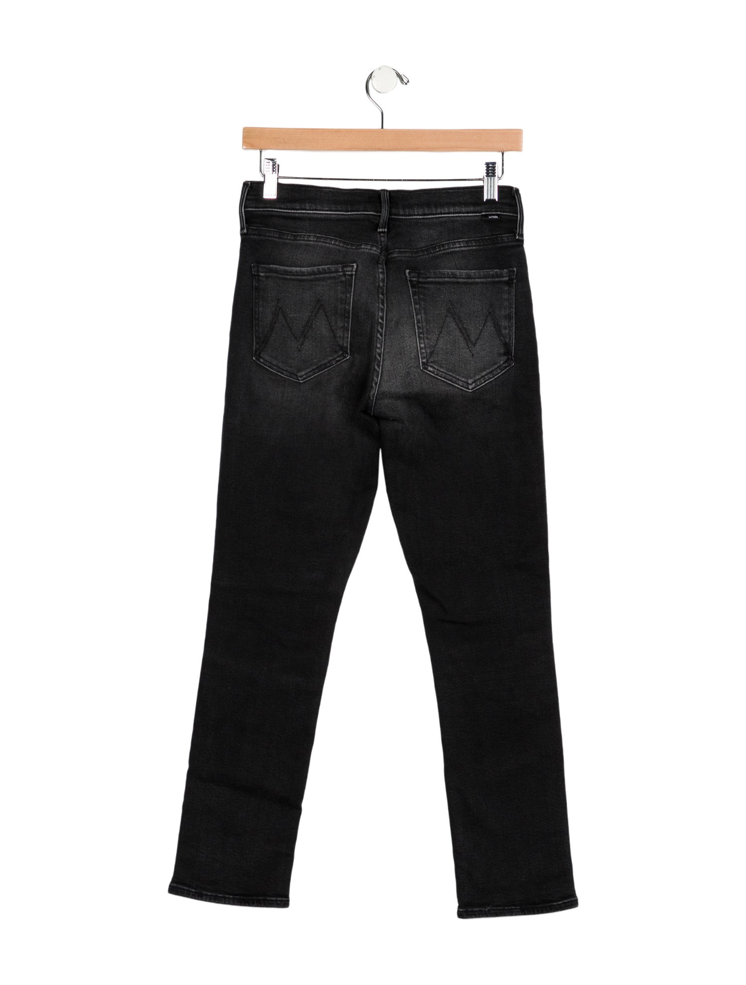 Mother Mid-Rise Skinny Leg Jeans