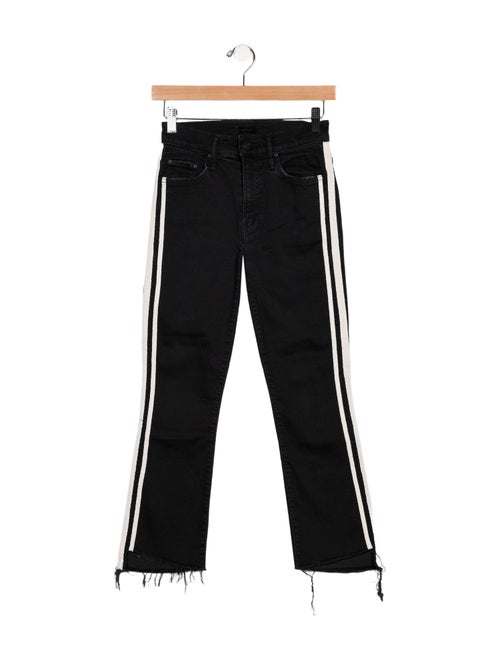 Mother Mid-Rise Straight Leg Jeans