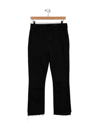 Mother Mid-Rise Straight Leg Jeans