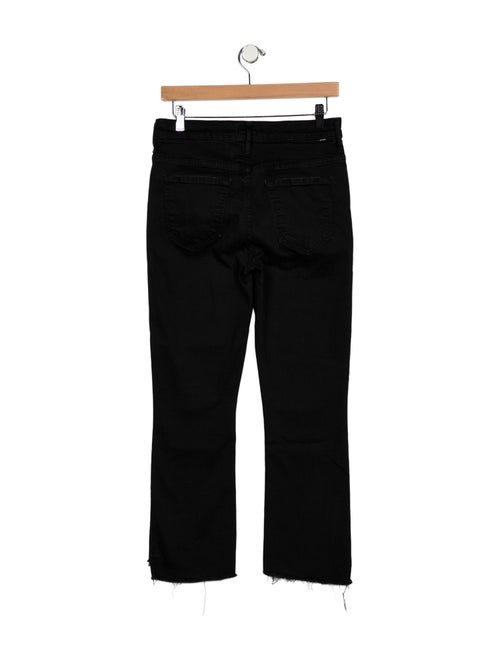 Mother Mid-Rise Straight Leg Jeans