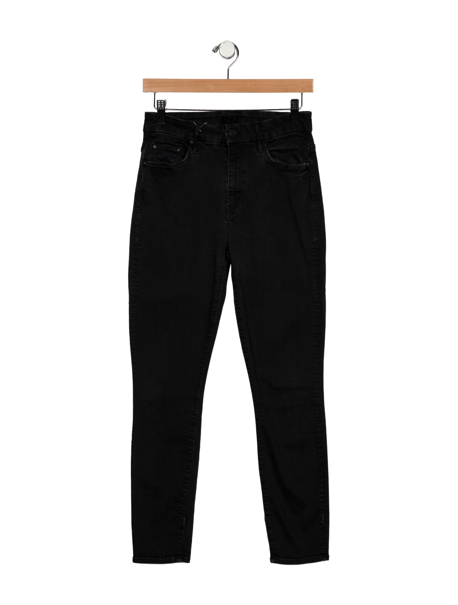 Mother Mid-Rise Skinny Leg Jeans