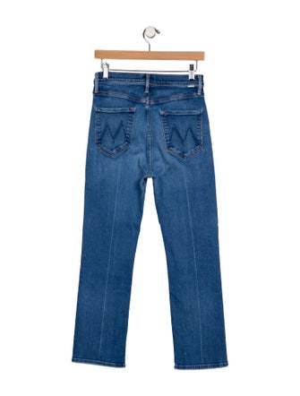 Mother High-Rise Straight Leg Jeans