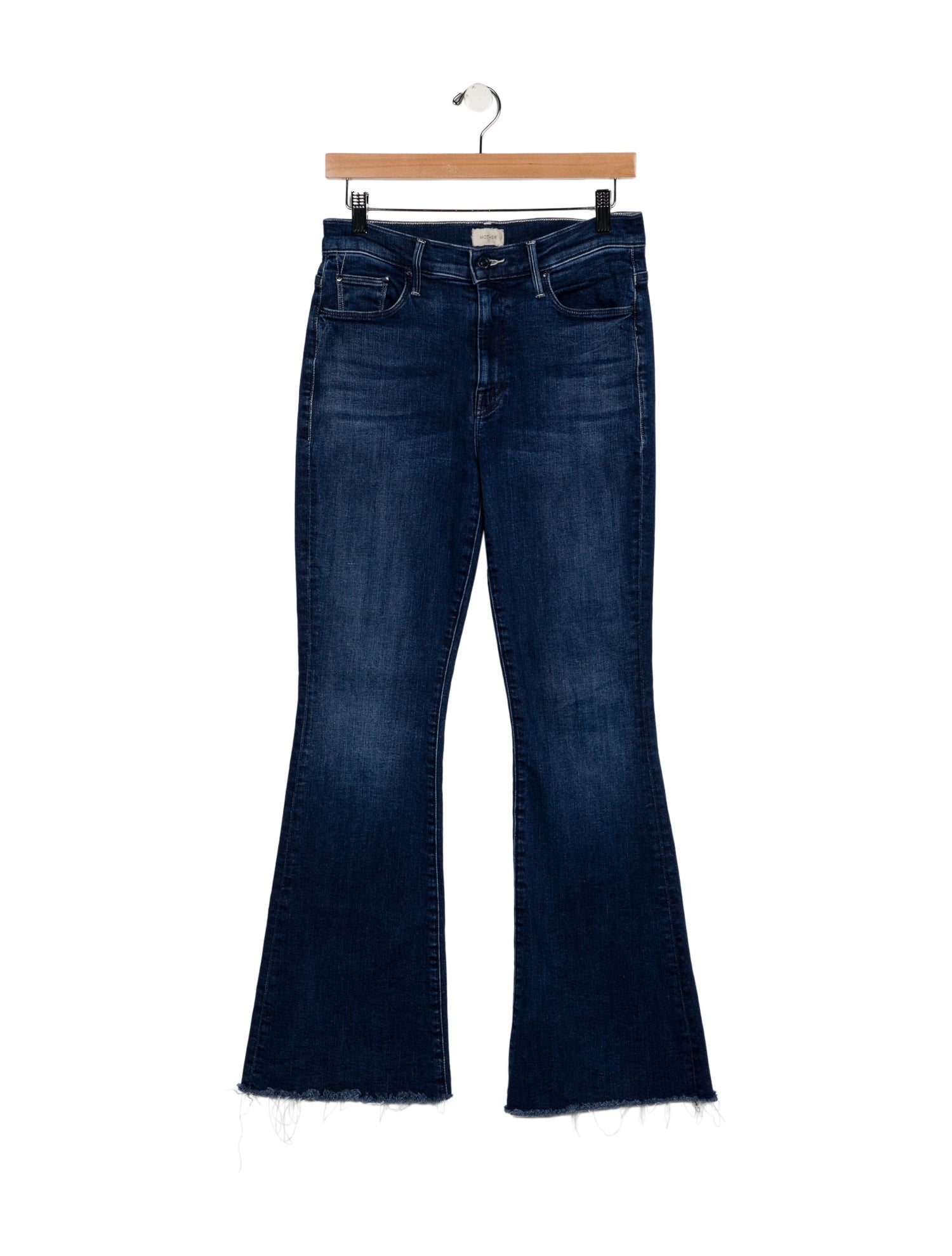 Mother Mid-Rise Flared Jeans