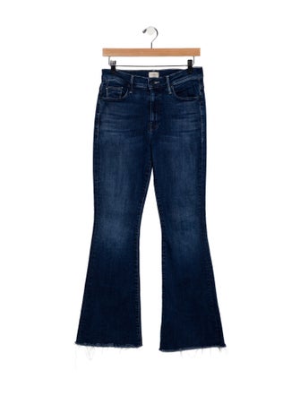 Mother Mid-Rise Flared Jeans