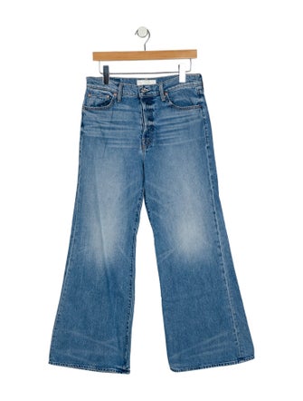 Mother High-Rise Wide Leg Jeans