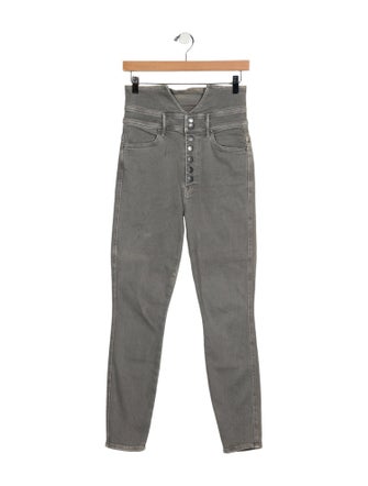 Mother High-Rise Skinny Leg Jeans