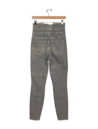 Mother High-Rise Skinny Leg Jeans