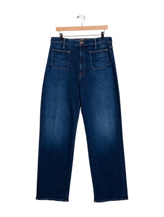 Mother High-Rise Wide Leg Jeans
