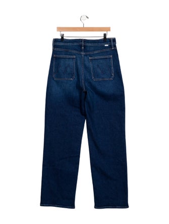 Mother High-Rise Wide Leg Jeans