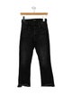 Mother Mid-Rise Straight Leg Jeans
