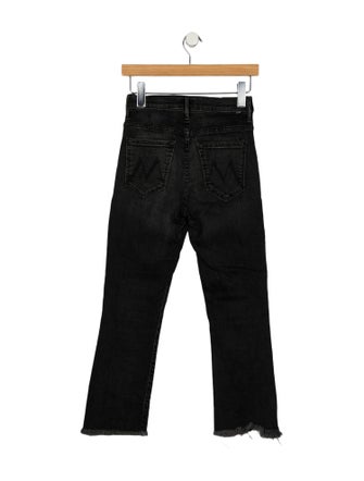 Mother Mid-Rise Straight Leg Jeans