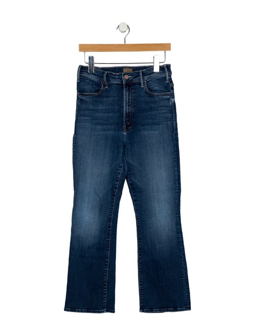 Mother Mid-Rise Wide Leg Jeans
