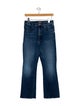 Mother Mid-Rise Wide Leg Jeans