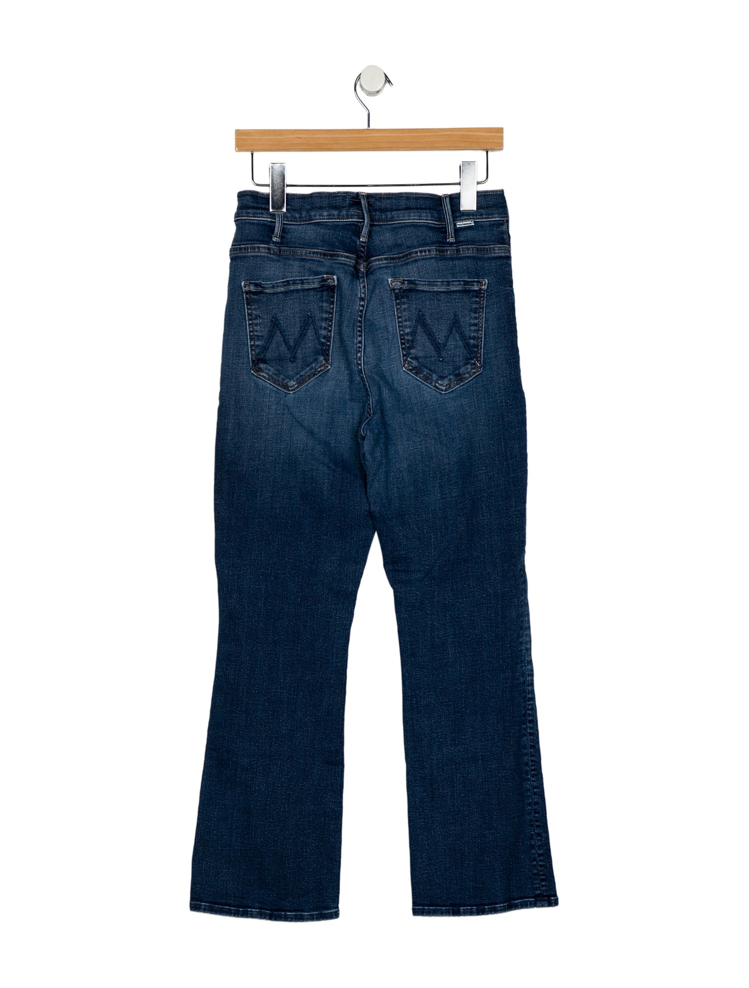 Mother Mid-Rise Wide Leg Jeans
