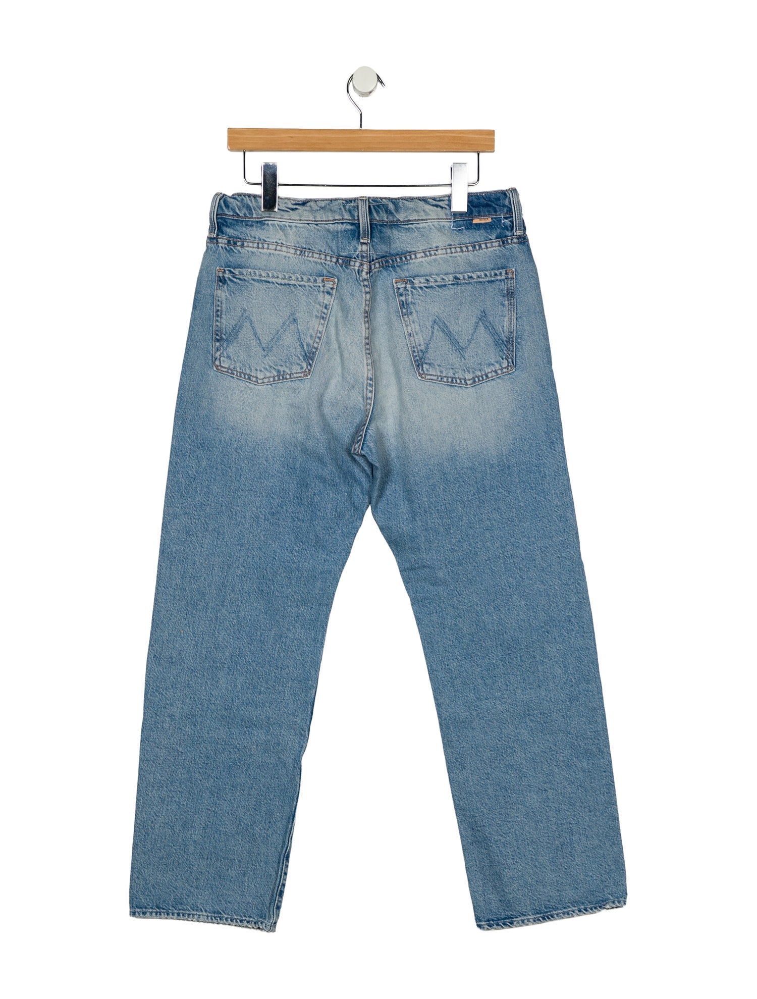 Mother High-Rise Straight Leg Jeans