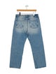 Mother High-Rise Straight Leg Jeans