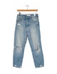 Mother High-Rise Straight Leg Jeans