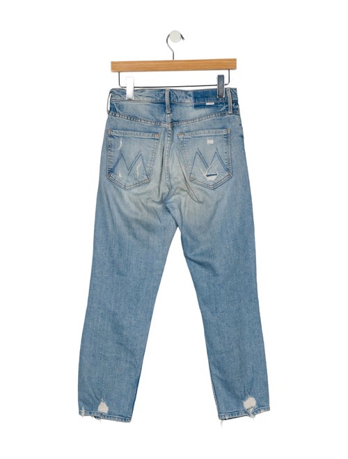 Mother High-Rise Straight Leg Jeans